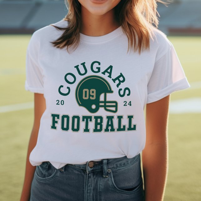 Time da Mãe de Futebol Americano Personalizado Var (Criador carregado)