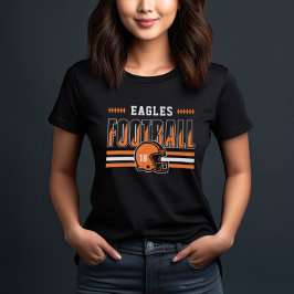 Time de Futebol Personalizado Faixa Laranja Mãe
