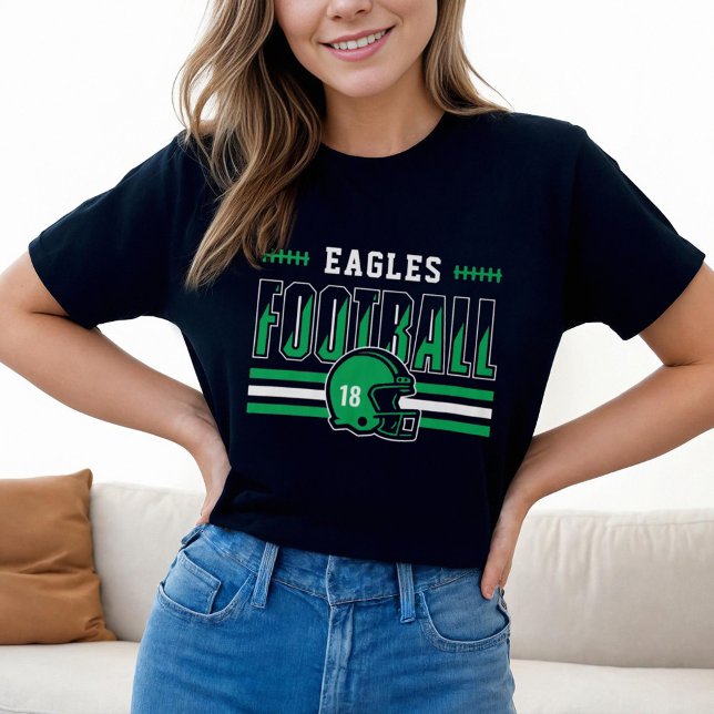 Time de Futebol Personalizado Faixa Verde Mamãe (Criador carregado)