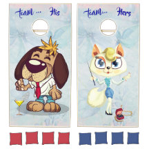 Time de Toss de Saco Divertido ou Casamento