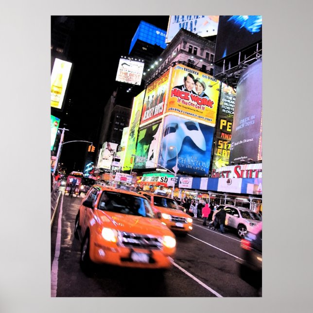Time Square, Nova Iorque Poster (Frente)