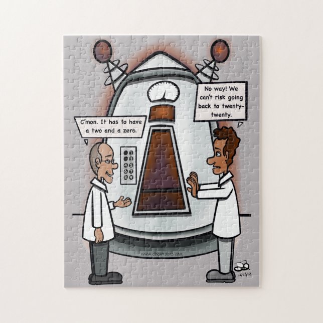 Time Viagem Jigsera Quebra-cabeça (Vertical)