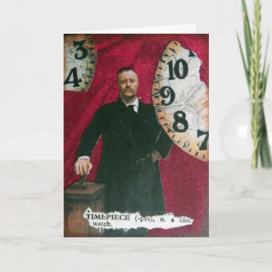 Timepécia, cartão de aniversário