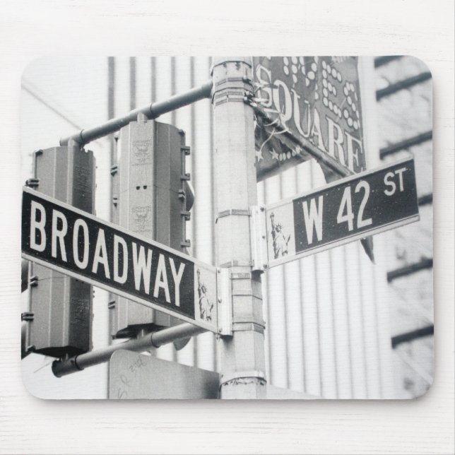Times Square Mousepad de Broadway (Frente)