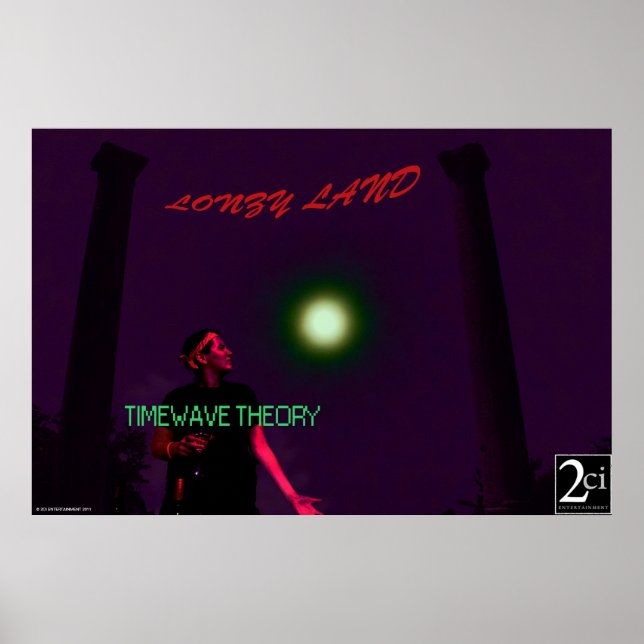TIMEWAVE THEORY Lonzy Land Custom Album Poster (Frente)