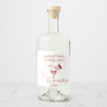 Tini Bit Arco Mais Antigo Cherry Martini Aniversár