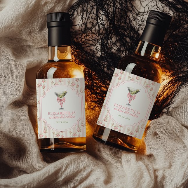 "Tini Bit Older Martini Coquette Birthday (Criador carregado)