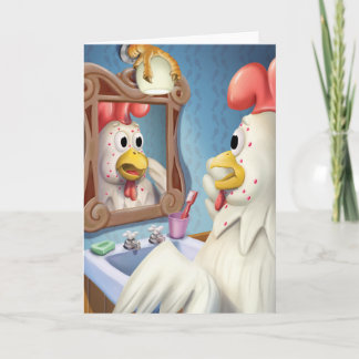 Tinir do tinir pouco cartão da varicela do gnomo