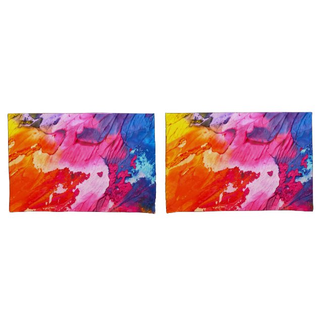 Tinta Abstrato Moderna Colorida (Frente - conjunto)