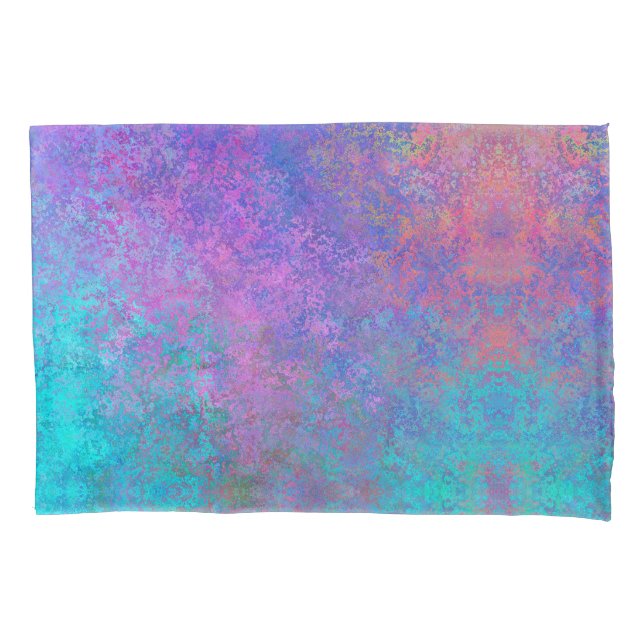 Tinta Álcool Arco-Íris, Abstrato cor-de-rosa brilh (Frente)