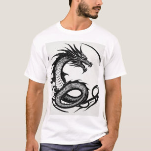 Tinta Ouroboros - Designs Minimalistas De Camisas