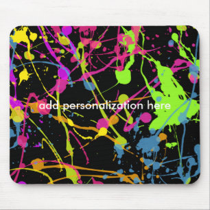 Tinta respingo Arte Legal Artista Pintor Mouse Pad