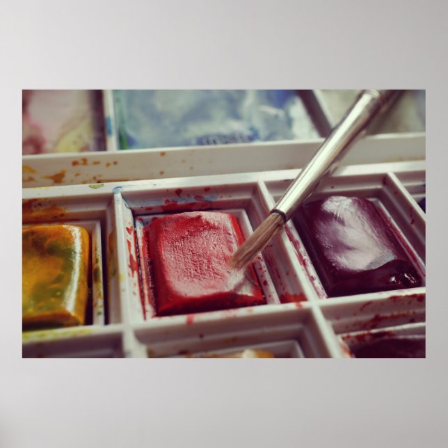 Tintas aquarelas impressão fotográfica. (Frente)