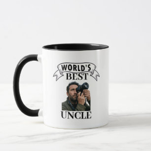 Tio Caneca - Melhor Tio do Mundo Foto Personalizad