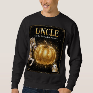 Tio da Camisa da Princesa Boo Assustadora Preto Do