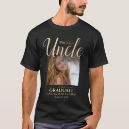 Tio Orgulhoso | Camiseta de Formatura com Foto