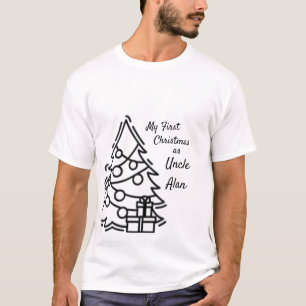 Tio Primeira Camiseta de Natal