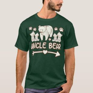 tio urso 4 camiseta, tio urso camisa para homens