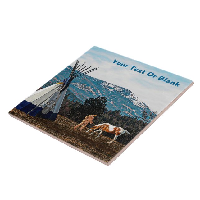 Tipi - Campo de inverno (Lateral)