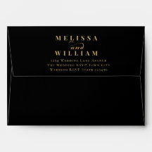 Típica Moderna Retorno Dourado do Casamento Negro