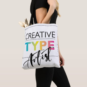 Tipo criativo - Tote Bag