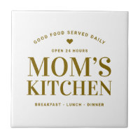 Tipografia Cozinha da Mãe Personalizada