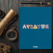 Tipografia de aviador,divertido,legal,Aviação,Pers