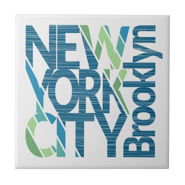 Tipografia de Brooklyn New York (Frente)