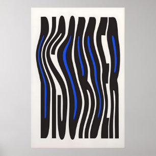 Tipografia de Desordem Impressão Moderno Bauhaus Ó