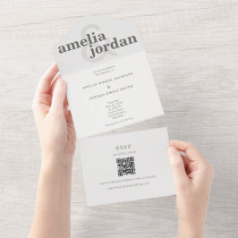 Tipografia Editorial Convite de Casamento Tudo-em-