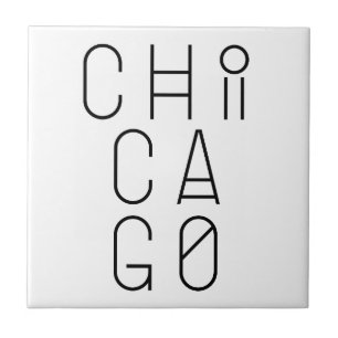 Tipografia Geométrica Moderna de Chicago