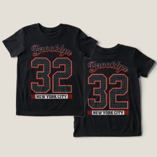 Tipografia gráfica de atletismo do Brooklyn nova y