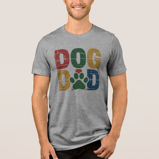 Tipografia Grunge de Dog Dad (Frente)