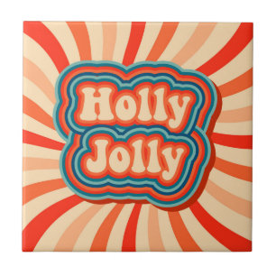 Tipografia Holly Jolly sobre Feriados de Natal