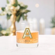 Tipografia Inicial Personalizada A Monograma Doura