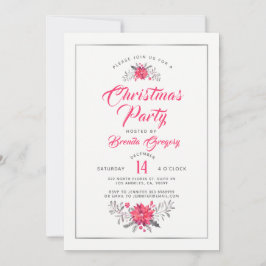 Tipografia Moderna do Convite de festas de Natal