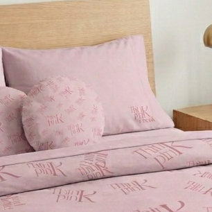 Tipografia Moderna e Ousada 'Pense Rosa Loucamente