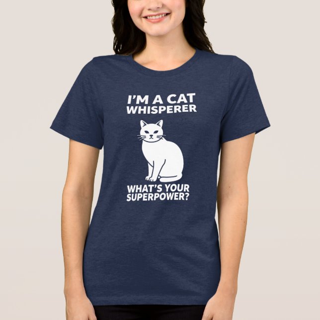 Tipografia Moderna Superpoder Domador de Gatos Grá (Frente)