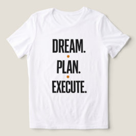 Tipografia Motivacional Feminina Sonho Planejar Ex