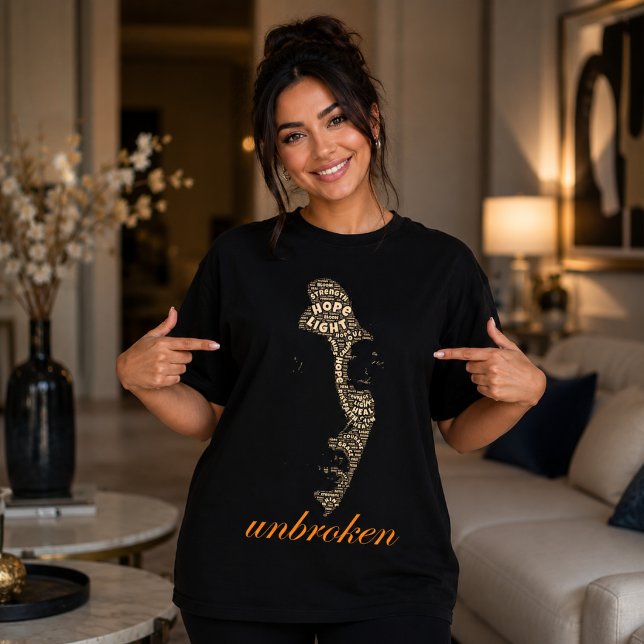 Tipografia Mulher Inquebrantável (Criador carregado)