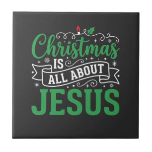 Tipografia Natal é Tudo Sobre Jesus