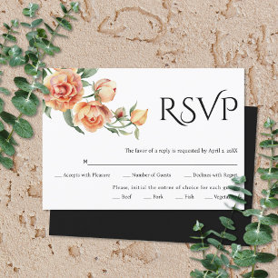 Tipografia negra, piedoas casadas RSVP