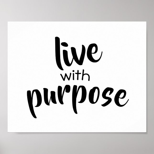 tipografia palavra arte poster preto e branco (Frente)