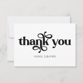 Tipografia Personalizada Agradecimento Plano