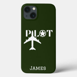 Tipografia piloto e personalização minimalista do 