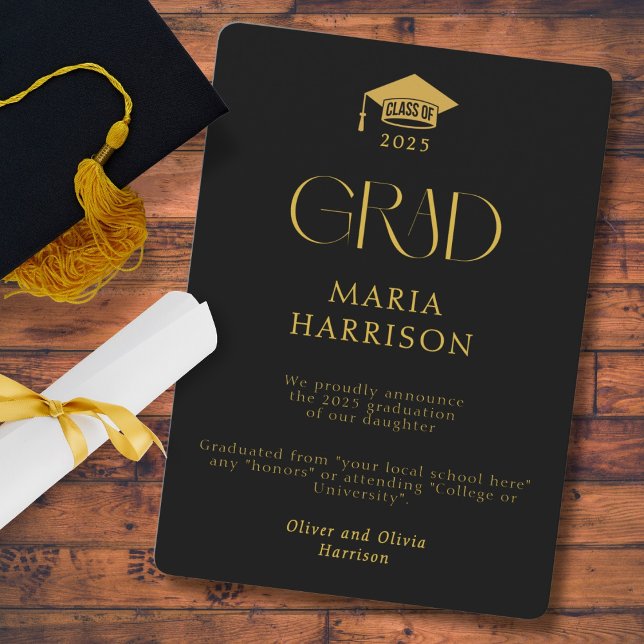 Tipografia Preta e Dourada Sem Anúncio Fotográfico (Criador carregado)