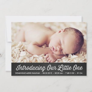 TIPOGRAFIA RETRO   ANÚNCIO DE NASCIMENTO DO PAINEL