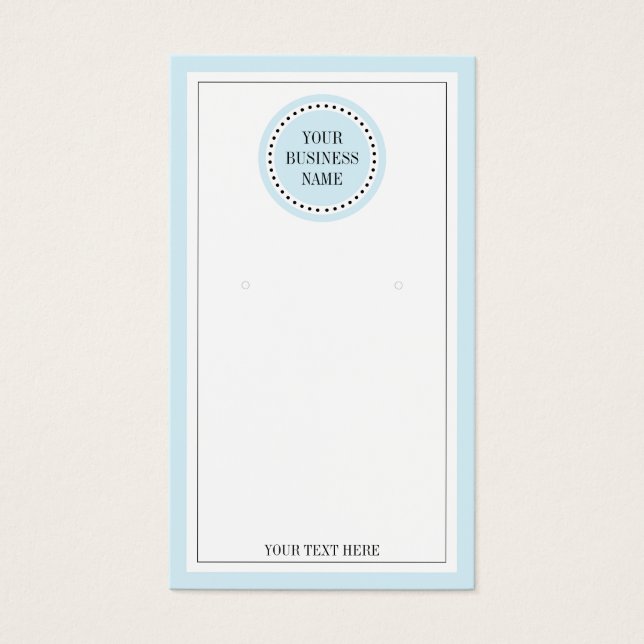 Tipografia Rodada Logotipo Azul com Vista de Joia (Frente)