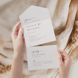 Tipografia Simplesmente Elegante Casamento Moderno