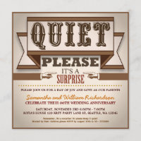 tipografia vintage convites de aniversário únicos